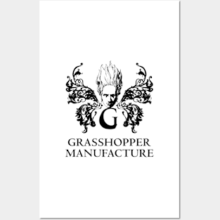 Grasshopper Manufacture Merch Grasshopper Manufacture Logo Posters and Art